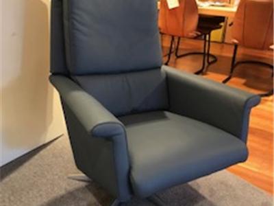 Lederland EINDHOVEN Showroommodel Garvin draaibare relaxfauteuil